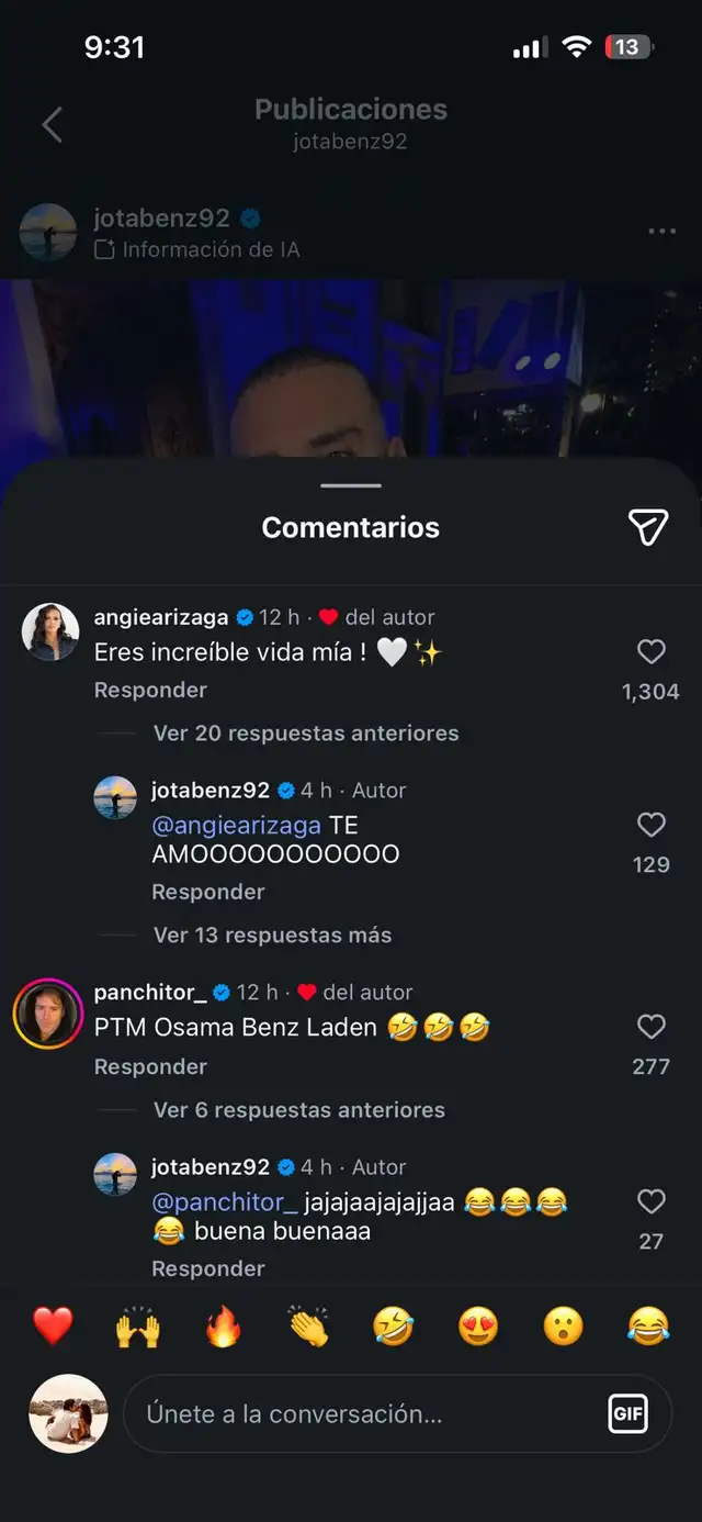 Angie Arizaga se pronuncia sobre Jota Benz tras presunta infidelidad con chica reality