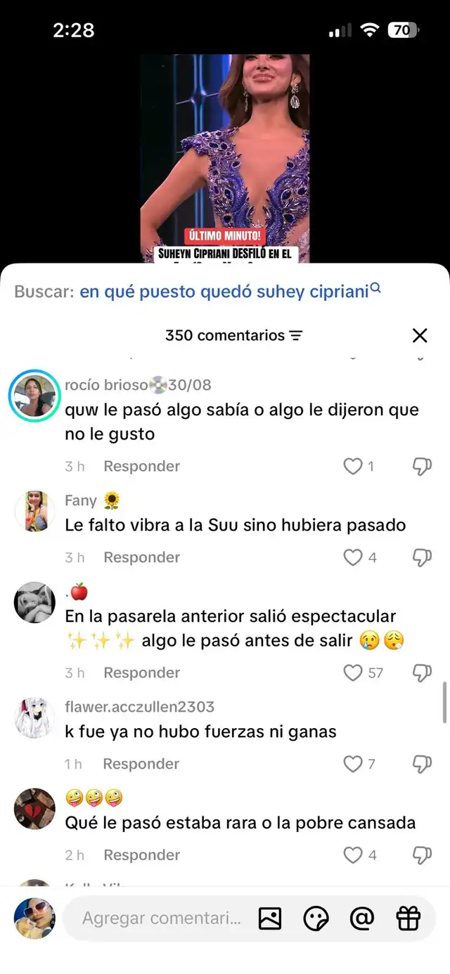 Exponen impensado comportamiento de Suheyn Cipriani en último desfile por el que perdió el Miss Grand Exponen impensado comportamiento de Suheyn Cipriani en último desfile por el que perdió el Miss Grand