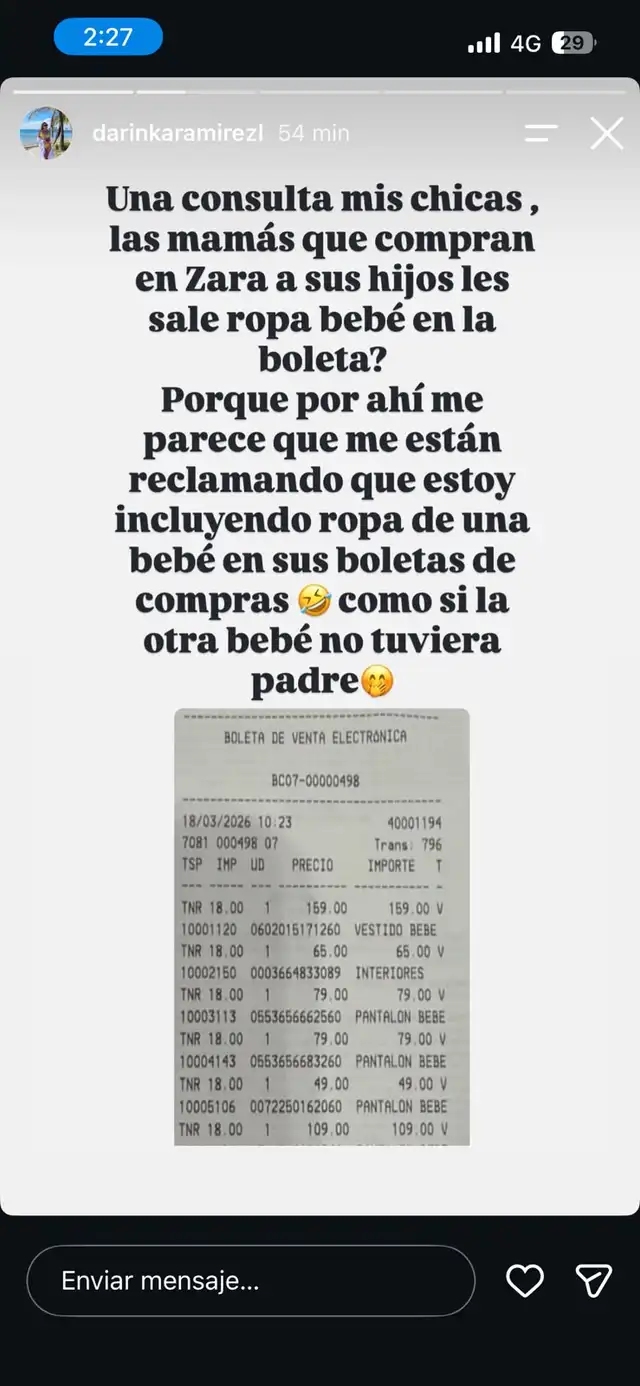 Jefferson Farfán acusa a Darinka Ramírez de comprarle ropa a su segunda bebé con dinero para su hija