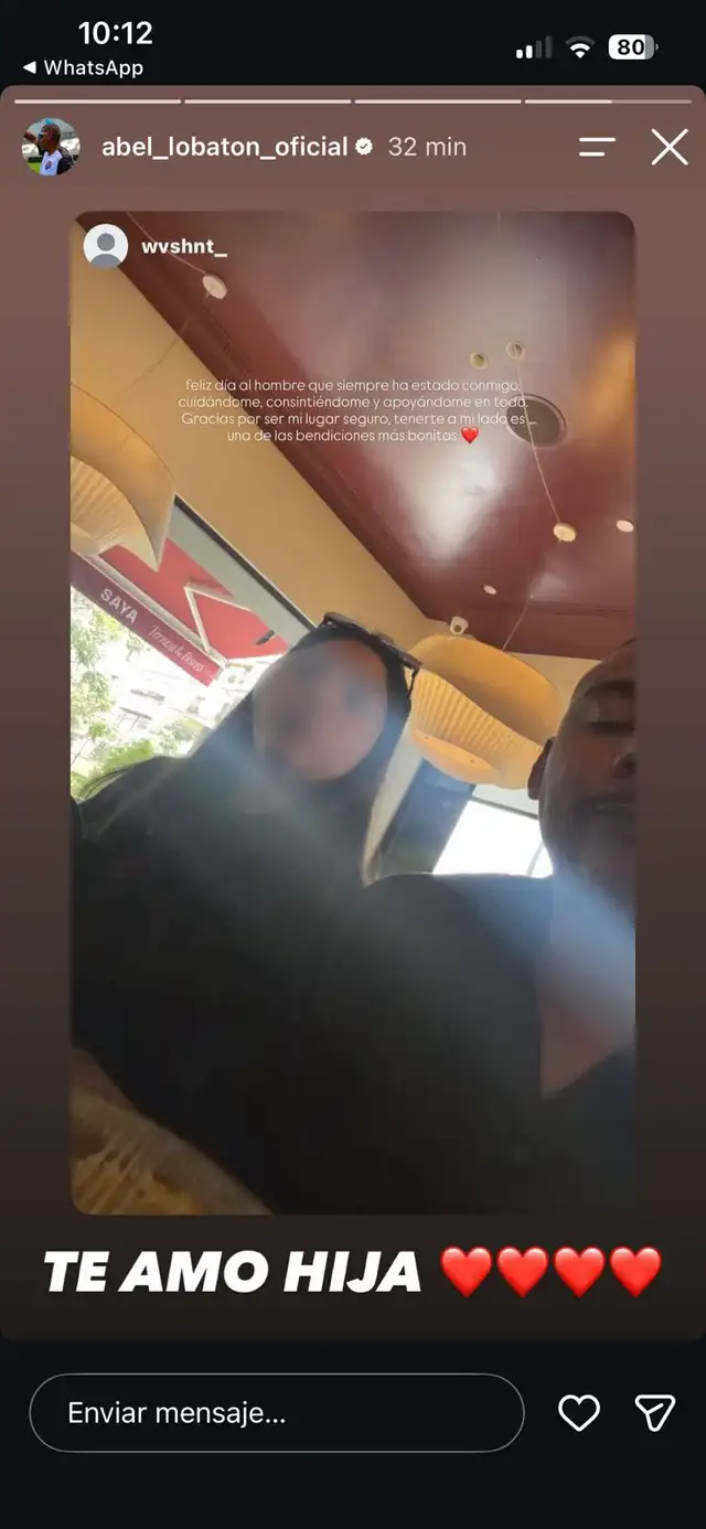 Melissa Lobatón expresa su repudio por Abel Lobatón en el Día del Padre, pero él le da ‘golpe bajo’ Melissa Lobatón expresa su repudio por Abel Lobatón en el Día del Padre, pero él le da ‘golpe bajo’