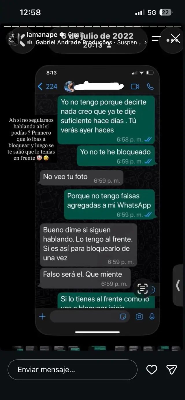 Mujer que acusó a Gabriela Herrera de merterse con su esposo es acusada de robarle el novio a su amiga