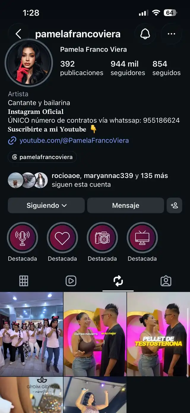 Pamela Franco se rinde y toma drástica decisión por reaccionar a video donde se justifica agresión de Christian Cueva a Pamela López Pamela Franco se rinde y toma drástica decisión por reaccionar a video donde se justifica agresión de Christian Cueva a Pamela López