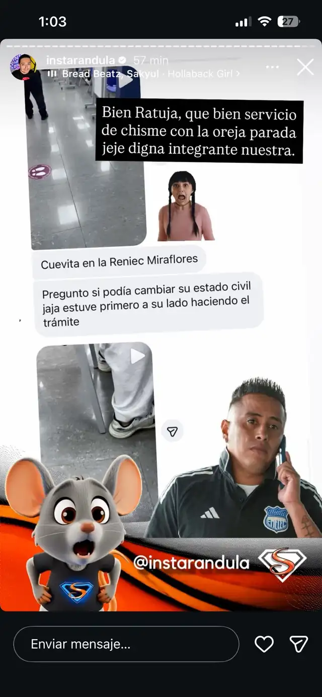 Christian Cueva acude a Reniec para cambiar su estado civil en su DNI, pero todo termina mal Christian Cueva acude a Reniec para cambiar su estado civil en su DNI, pero todo termina mal