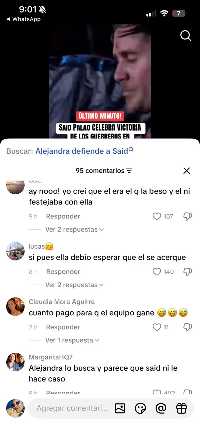 Said Palao hace tremendo ‘desplante’ a Alejandra Baigorria cuando ella lo besa en la semifinal de ‘Esto es guerra’ Said Palao hace tremendo ‘desplante’ a Alejandra Baigorria cuando ella lo besa en la semifinal de ‘Esto es guerra’