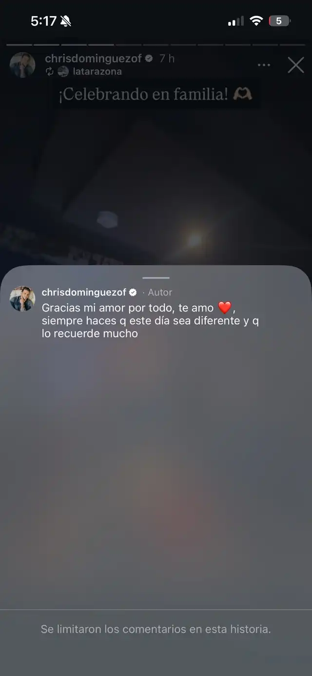 Karla Tarazona organiza lujosa fiesta a Christian Domínguez por su cumpleaños, pero sus hijas no aparecen 