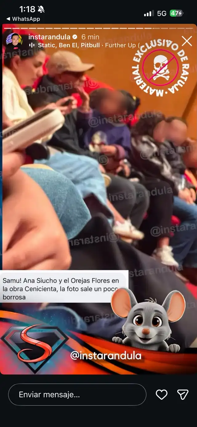 Ana Siucho y Edison Flores son grabados juntos y como toda una familia a un año de su separación