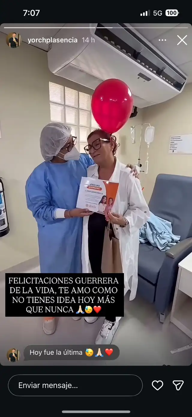 Mamá de Yahaira Plasencia habría sido diagnosticada con cáncer y su hermano da noticias sobre su tratamiento Mamá de Yahaira Plasencia habría sido diagnosticada con cáncer y su hermano da noticias sobre su tratamiento