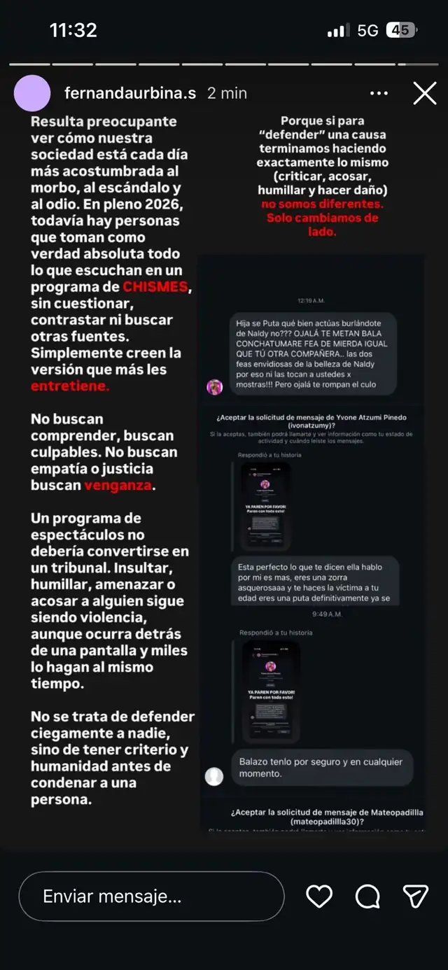 Fernanda Urbina y Anely Dávila hacen impactante revelación sobre su presunta imitación de Naldy Saldaña Fernanda Urbina y Anely Dávila hacen impactante revelación sobre su presunta imitación de Naldy Saldaña