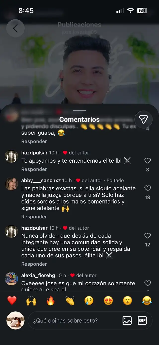 José Burga se defiende tras exponerse que él y Naldy Saldaña fueron amantes pese a tener pareja 