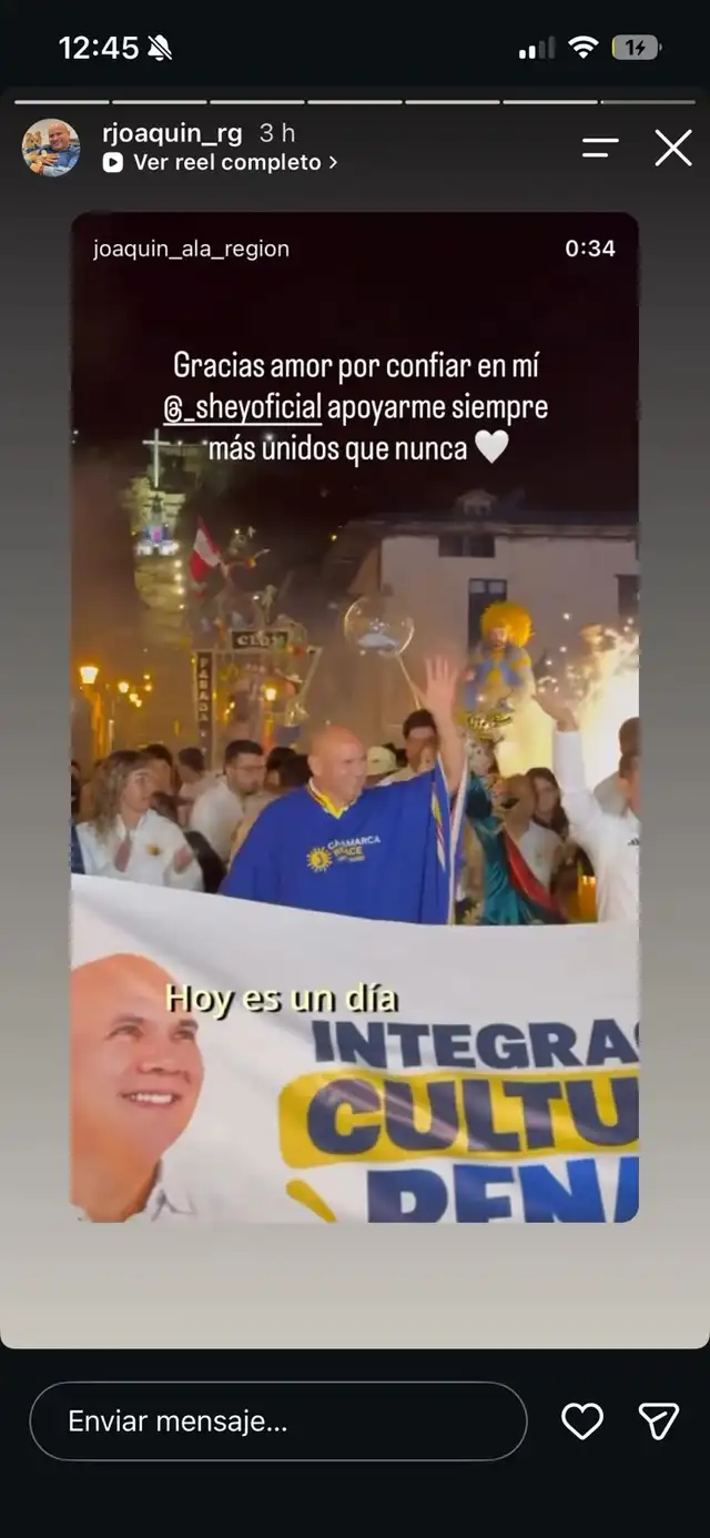 Joaquín Ramírez toma desesperada medida para ‘recuperar’ a Sheyla Rojas tras negarla en plena campaña política