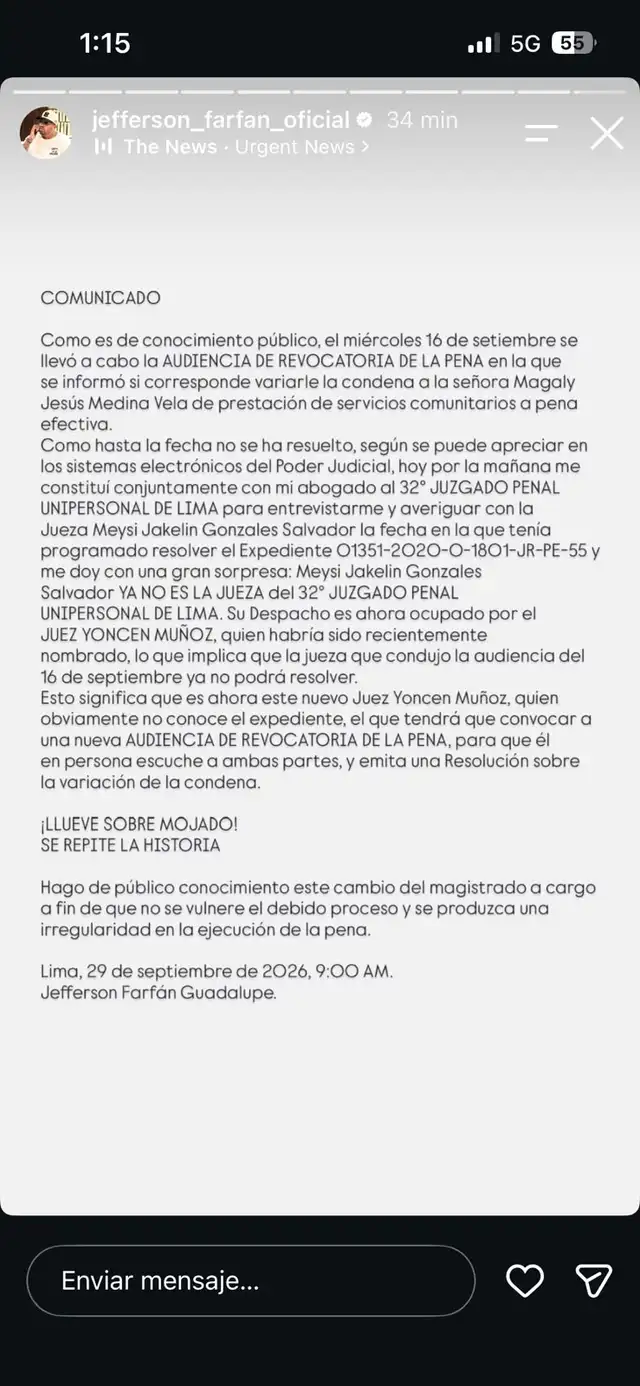 Jefferson Farfán se INDIGNA y revela GIRO RADICAL en su juicio con Magaly Medina para METERLA PRESA