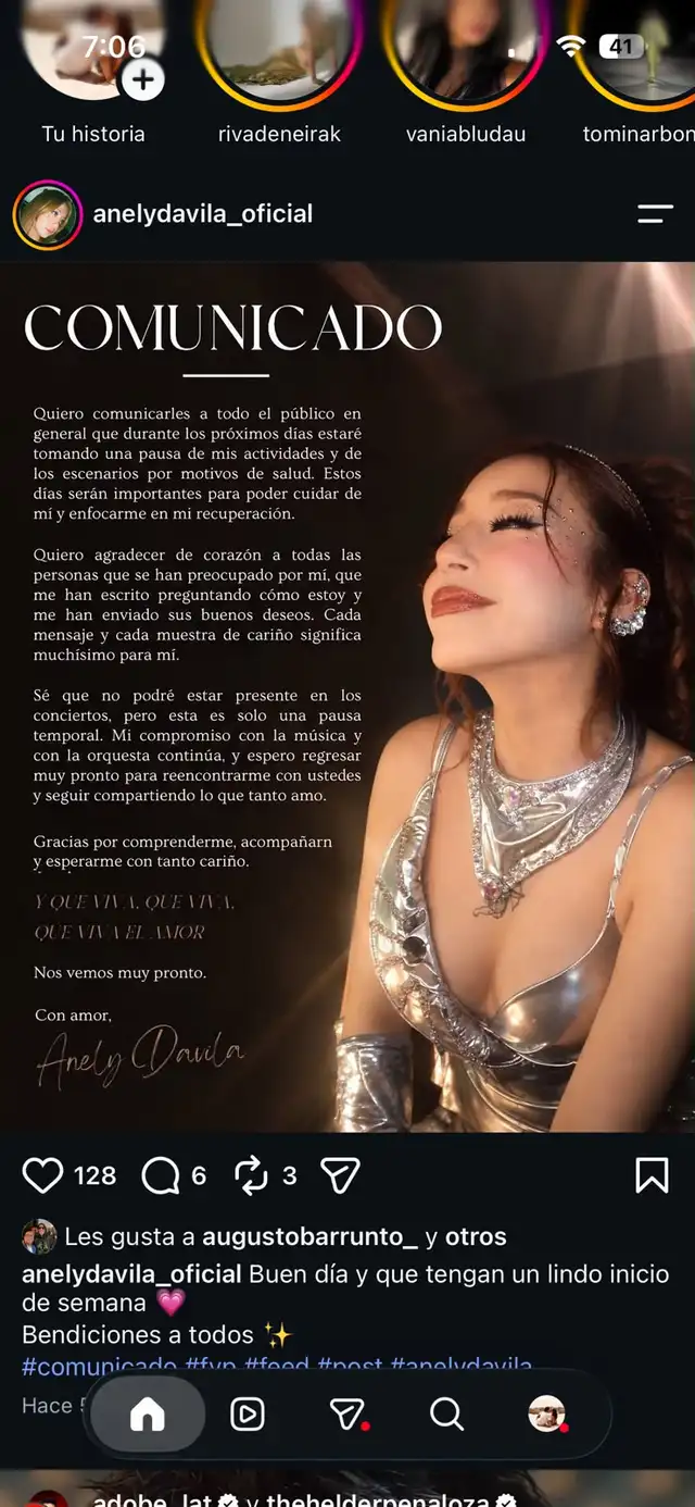 Anely Arias ANUNCIA que ya no estará en conciertos de 'La Bella Luz' en medio de amenazas hacia Naldy Saldaña