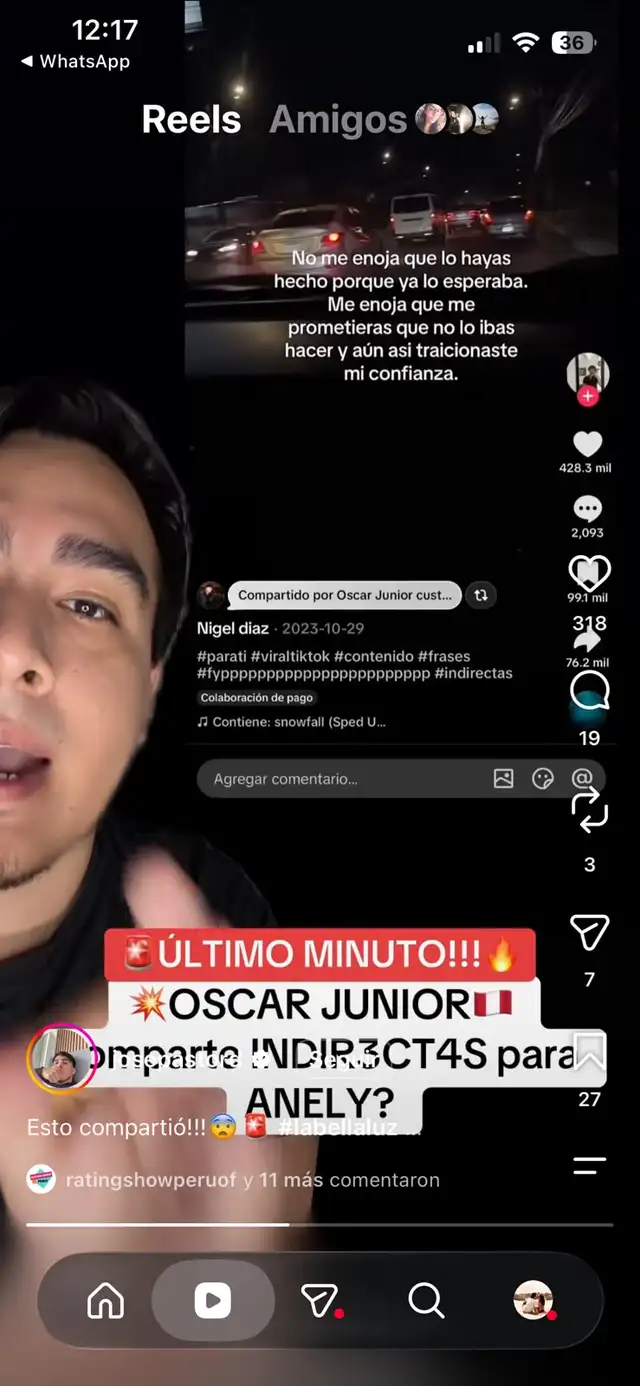 Óscar Junior, líder de ‘La Bella Luz’, deja en shock al lanzar fuerte mensaje tras renuncia de Anely Dávila