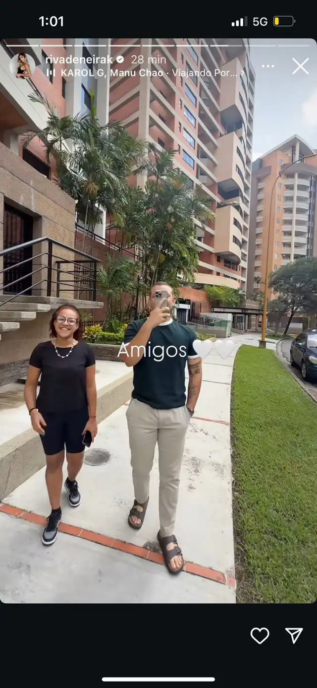  Korina Rivadeneira llega a Venezuela y tiene emocionante reencuentro tras dejar el Perú 