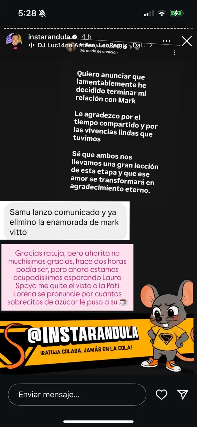  Novia de Mark Vito anuncia su separación del influencer tras candentes revelaciones de Susy Díaz 