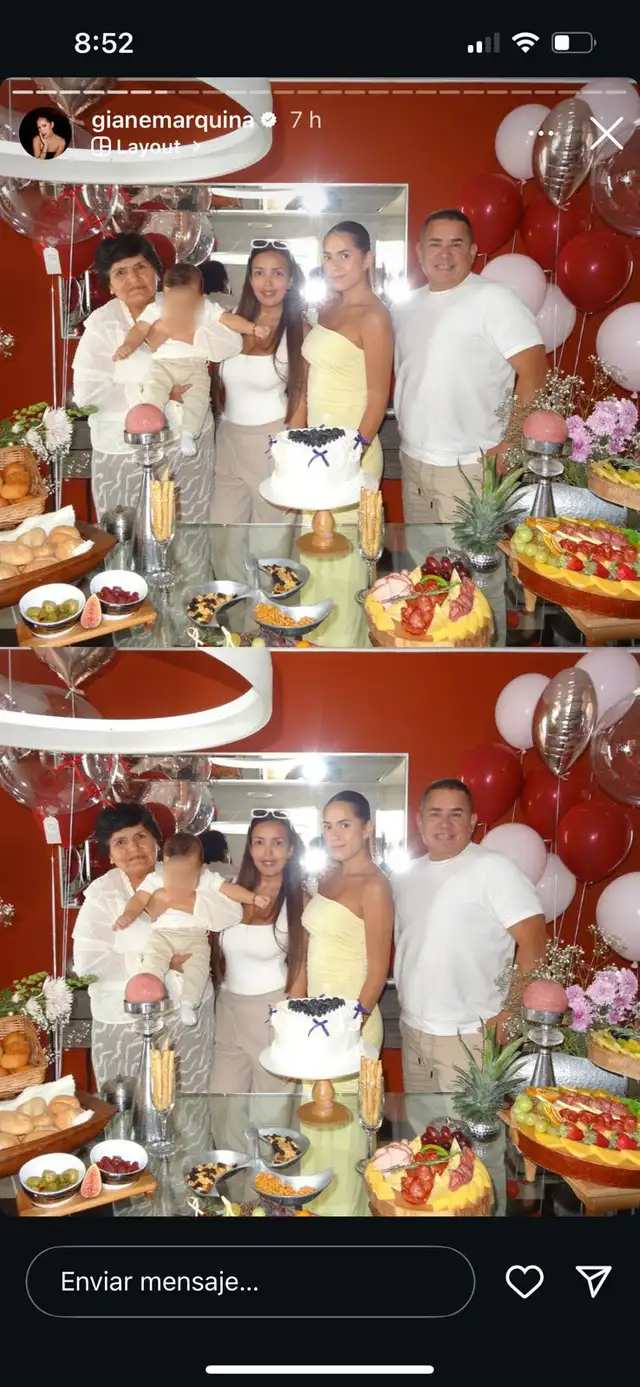 Esposa de Raúl Marquina y su reacción a reencuentro con Melissa Klug Esposa de Raúl Marquina y su reacción a reencuentro con Melissa Klug