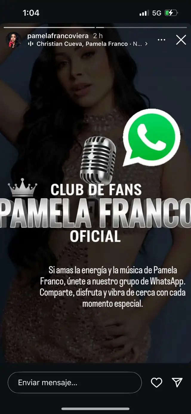 Pamela Franco y su publicación tras revelarse que Christian Cueva se llevó las cosas de Pamela López Pamela Franco y su publicación tras revelarse que Christian Cueva se llevó las cosas de Pamela López