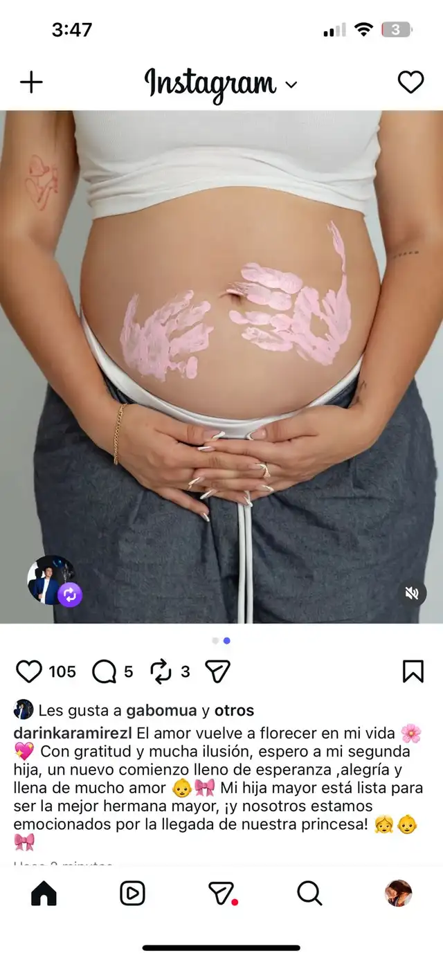  Darinka Ramírez deja en shock al anunciar su segundo embarazo 