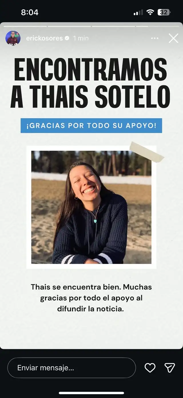  Erick Osores anuncia que encontraron a su productora y expone su estado 