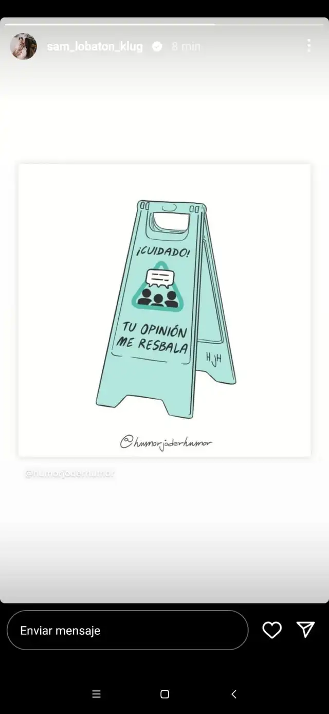 Samahara Lobatón se pronuncia tras corretear a Bryan Torres. Samahara Lobatón se pronuncia tras corretear a Bryan Torres.