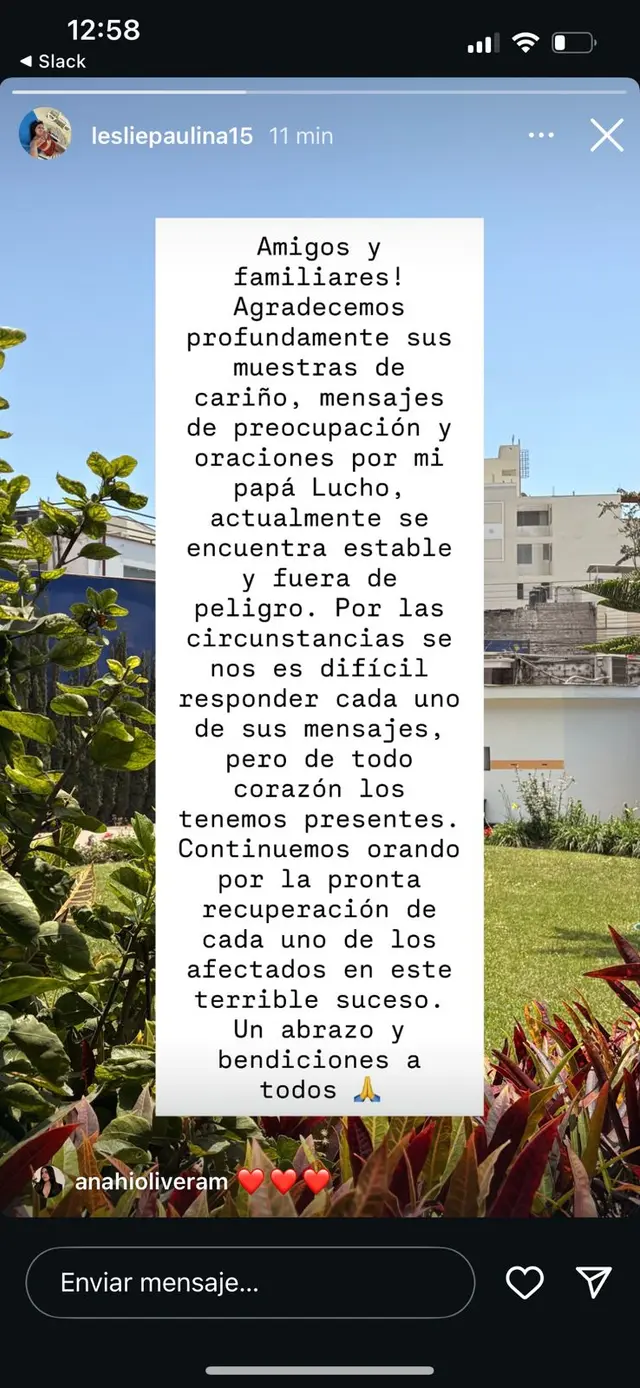 Hija de Luis Quiroga Querevalú rompe su silencio Hija de Luis Quiroga Querevalú rompe su silencio