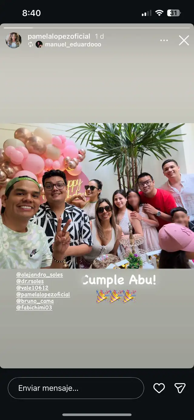 Pamela López toma impensada decisión con Paul Michael tras 'quejarse' de sus hijos