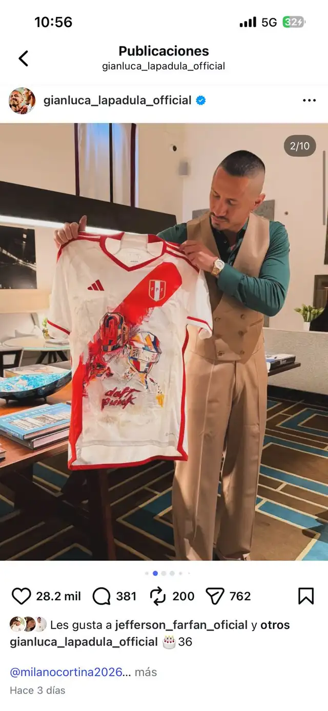  Gianluca Lapadula reaparece con impensada publicación tras ampay con otra mujer 