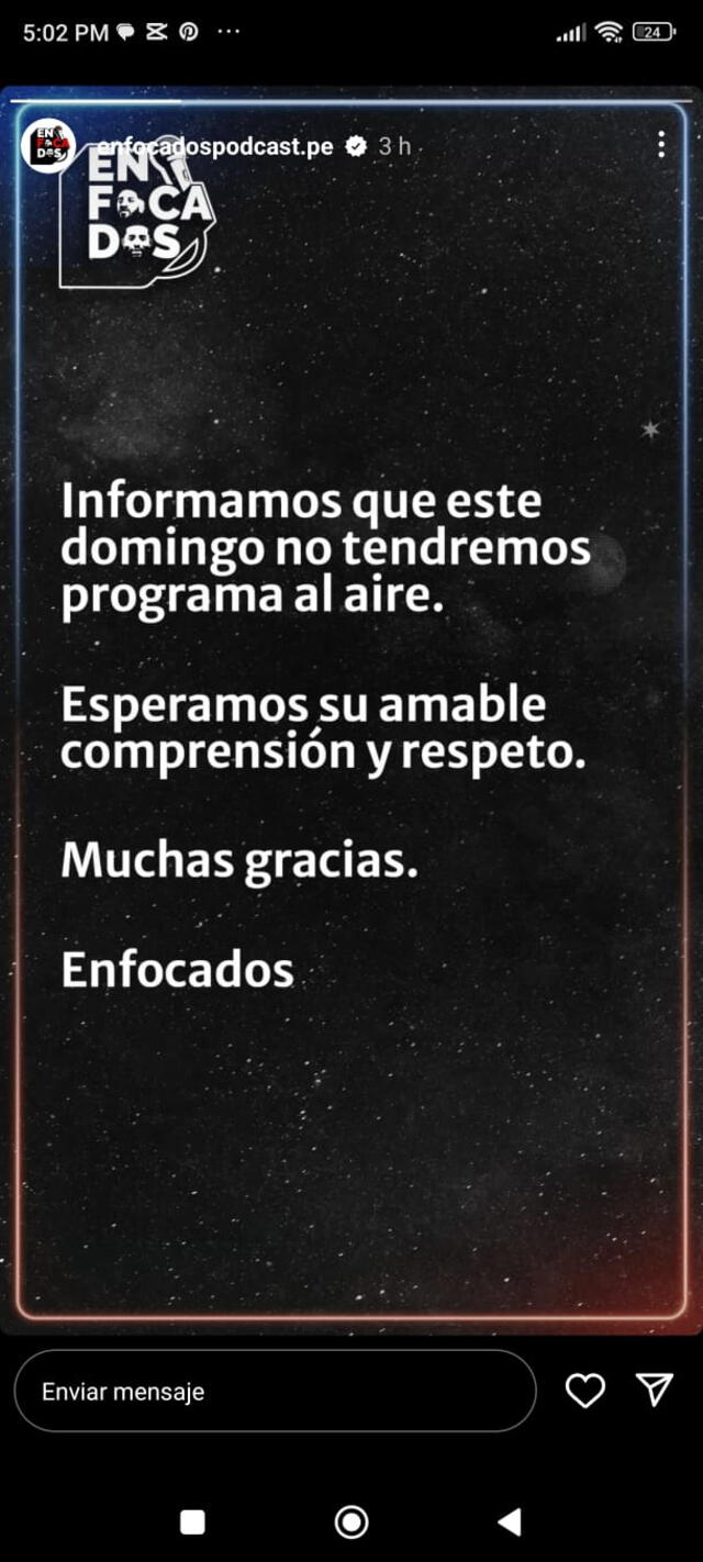 Podcast de Jefferson Farfán lanza comunicado.  