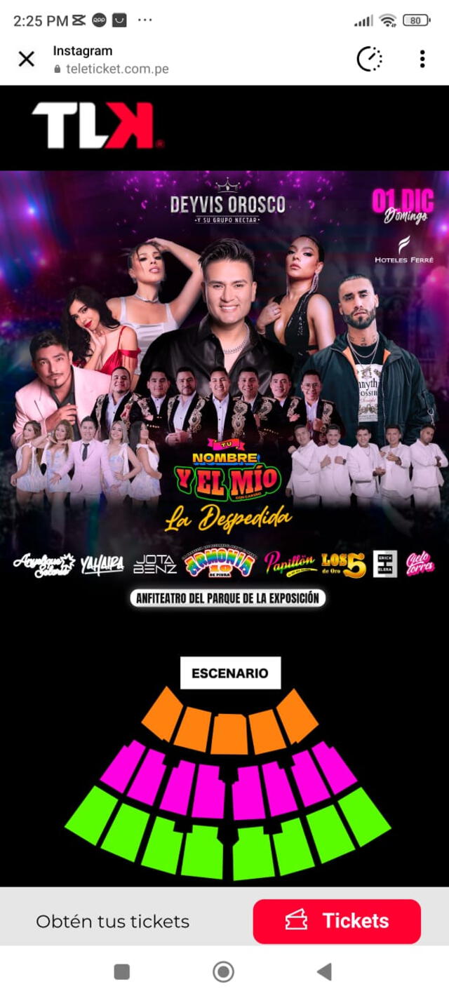 Telenovela 'Tu nombre y el mío' finalizará con concierto el 1 de diciembre.  