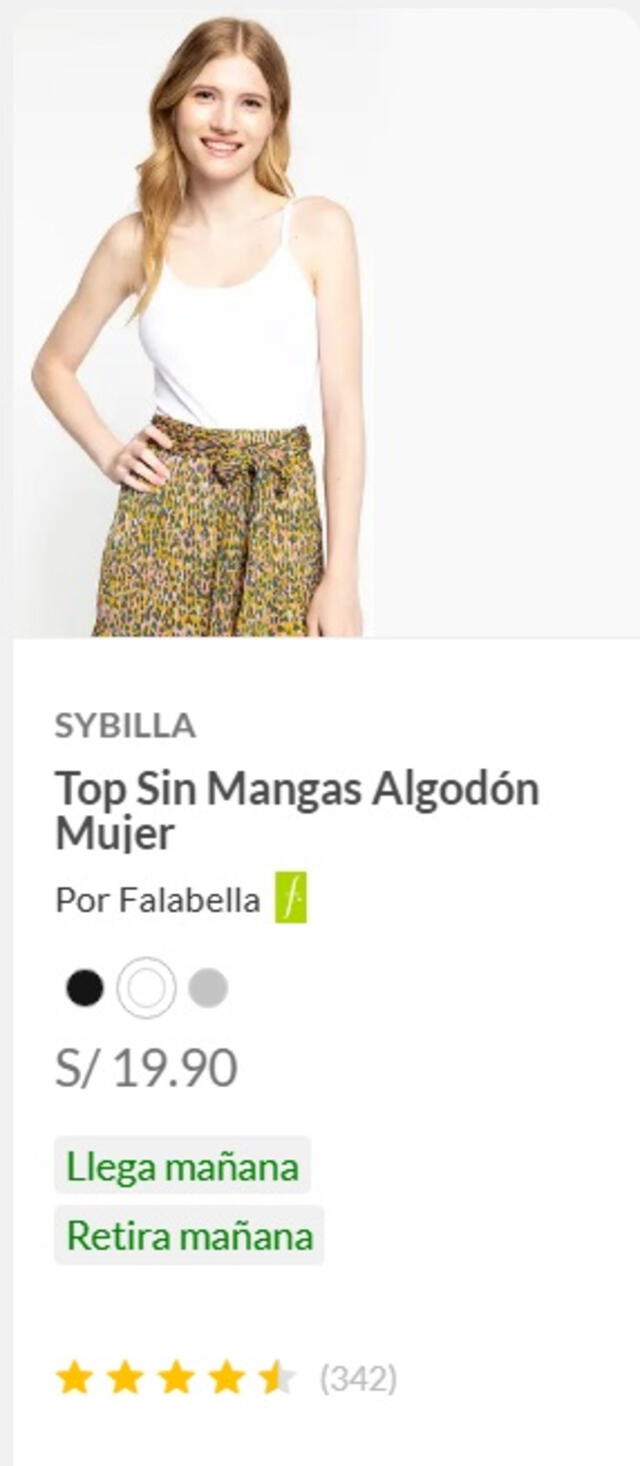 Falabella remata productos desde los S/19.90