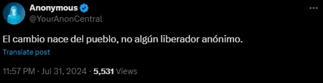 Anonymous se bajó varios sitios web del régimen de Nicolás Maduro: "El fraude no será tolerado"   