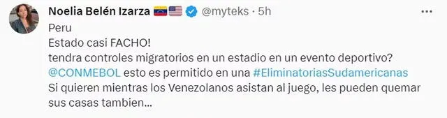 Así reaccionaron en redes sociales tras conocerse el control migratorio en el estadio Así reaccionaron en redes sociales tras conocerse el control migratorio en el estadio