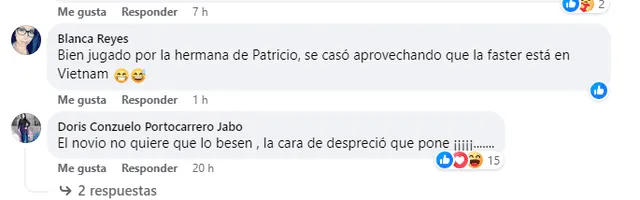 Usuarios comentan sobre la boda de Mafer Parodi.