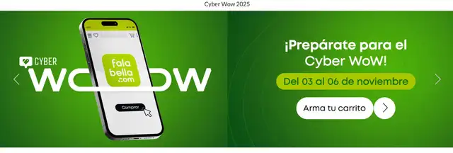 <strong> Falabella será parte del Cyber Wow 2025</strong>   