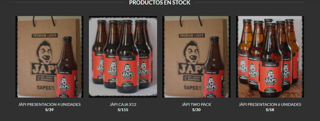 La cerveza Japi ya se vende en el Perú y la puedes comprar vía delivery. | FUENTE: Instagram. 