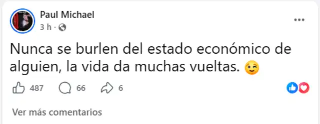 Paul Michael manda FUERTE MENSAJE a quienes lo llamaron 'MISIO'. Paul Michael manda FUERTE MENSAJE a quienes lo llamaron 'MISIO'.