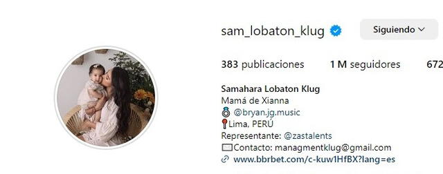 Samahara Lobatón sorprende con detalle de un 'anillo' en su cuenta de Instagram.