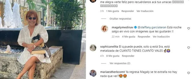 Magaly Medina anuncia su regreso a Lima y revela novedades en su programa Magaly TV La Firme.