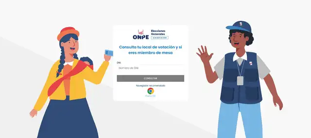 <strong> Conoce tu local de votación y si eres miembro de mesa</strong>   