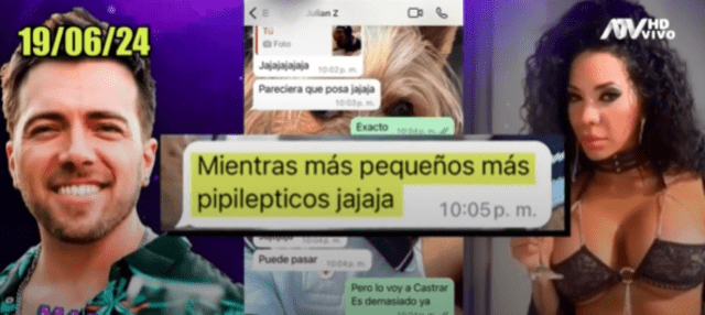  Los chats calentones entre Julián Zucchi y modelo de Onlyfans 