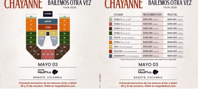 Chayanne en Bogotá: fechas, precio de entradas, setlist y más de su concierto