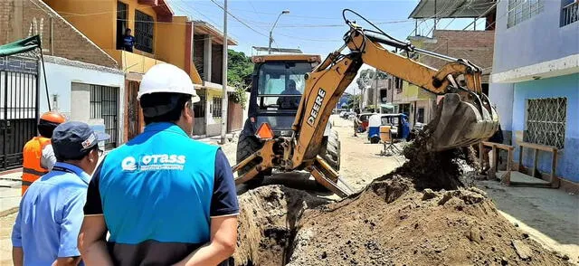 Otass realizó trabajos para mejorar servicios de agua potable y saneamiento