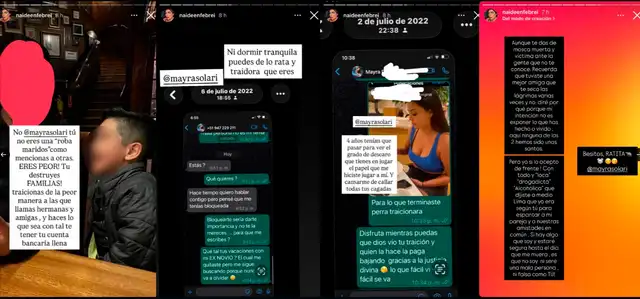 Mujer que acusó a Gabriela Herrera de merterse con su esposo es acusada de robarle el novio a su amiga