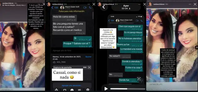 Mujer que acusó a Gabriela Herrera de merterse con su esposo es acusada de robarle el novio a su amiga