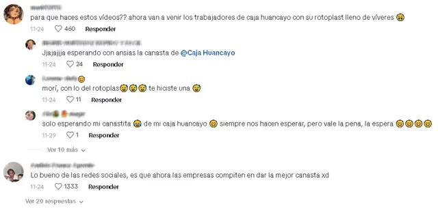 Así reaccionaron usuarios a la canasta navideña del BCP 