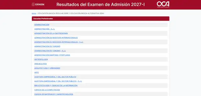 ¿Alcanzaste vacante en San Marcos? Revisa AQUÍ los resultados del examen UNMSM 2027-I