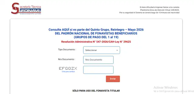 Devolución del Reintegro 5.