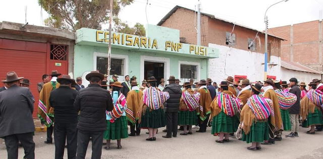 PNP busca pista para encontrar a los ciminales. 