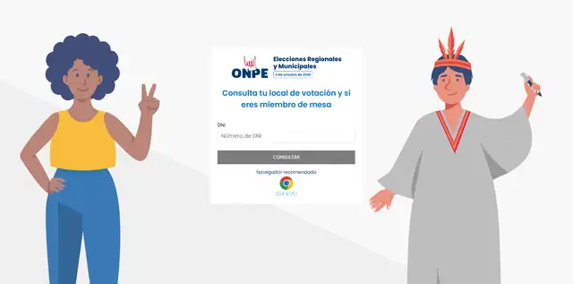 ONPE habilita ENLACE para saber tu local de votación y si fuiste seleccionado como miembro de mesa durante las ERM 2026.