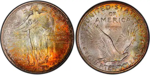 Standing Liberty Quarter | Foto: PCGS    